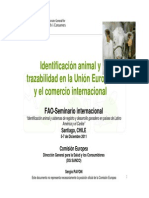 ID Animal en UE