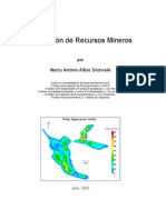 Estimación de Recursos Mineros