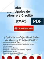 Las Cajas Municipales de Ahorro y Crédito