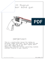 hel Fitness spier M9 Rubber Band Gun PDF | PDF