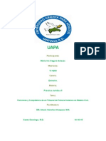 Funciones y Competencia de Un Tribunal de Primera Instancia en Materia Civil