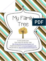 Family Tree Worksheet