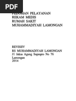Download Pedoman Pelayanan Rekam Medisdocx by pku SN286197766 doc pdf