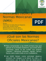 Normas NOM Y NMX