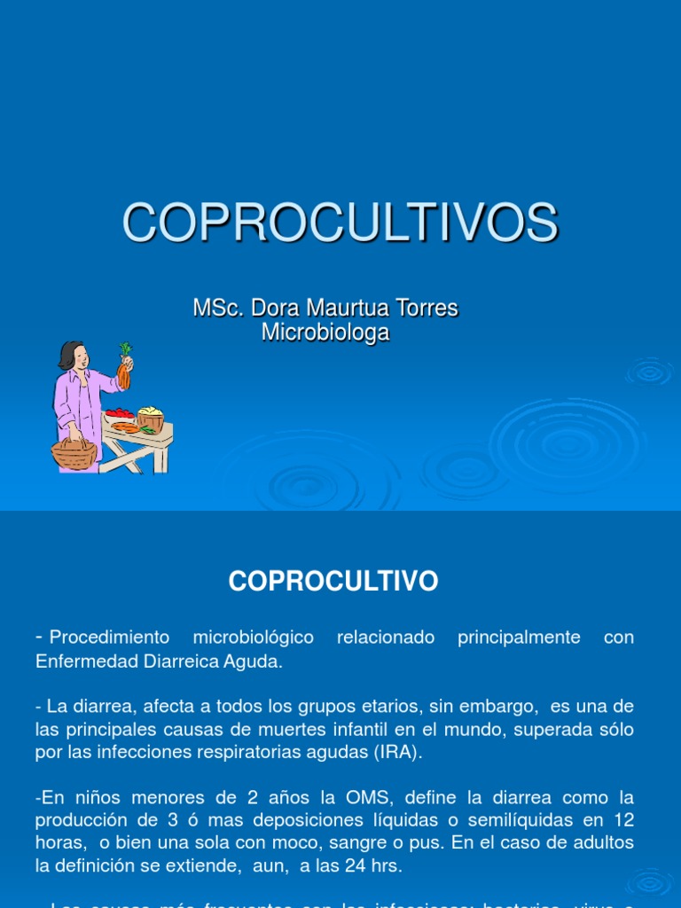 Coprocultivo | PDF | Diarrea | Escherichia coli