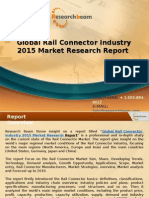 Global Rail Connector Industry 2015 Market Research Report Global Rail Connector Industry 2015 Market Research Report