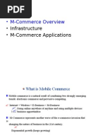 Outline: - M-Commerce Overview