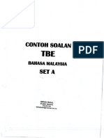 Contoh Soalan Tbe