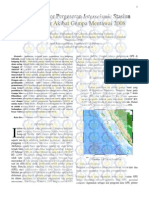 Analisis Interseismic Gempa Mentawai Tahun 2008