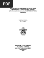 Download Skripsi Yustirahayu b n111 09273 Uji Toksisitas Subkronik Sediaan Sirup Imunomodulator Kasumba Turate Carthamus Tinctorius Linn Pada Mencit Mus Musculus by AyouItuYustirahayu SN286240303 doc pdf