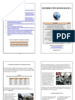 Distribucion Demográfica Septiembre 2013