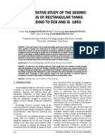 A Comparative Study of The Seismic Analysis For Tanks