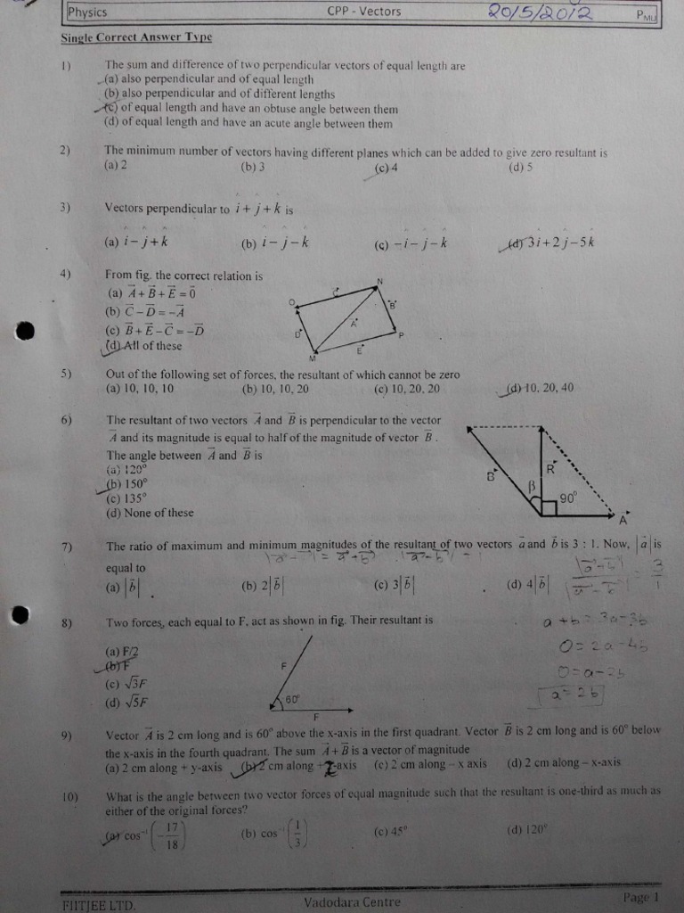 CPP and Quiz - Vectors | PDF