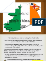 Ireland- Modern Country of Canaan and City of Sodom