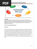 Performence Evalution Form