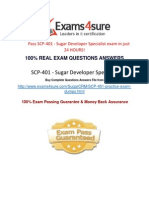SCP-401 Exam Questions