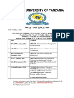 DSM Timetable PDF