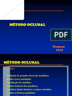 MÉTODO OCLUSAL Unesp PDF