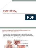 Emfisema: Patogenesis, Klasifikasi, Patofisiologi dan Penatalaksanaan
