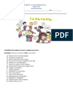 1. Ficha de Trabalho - Personal Pronouns (1)