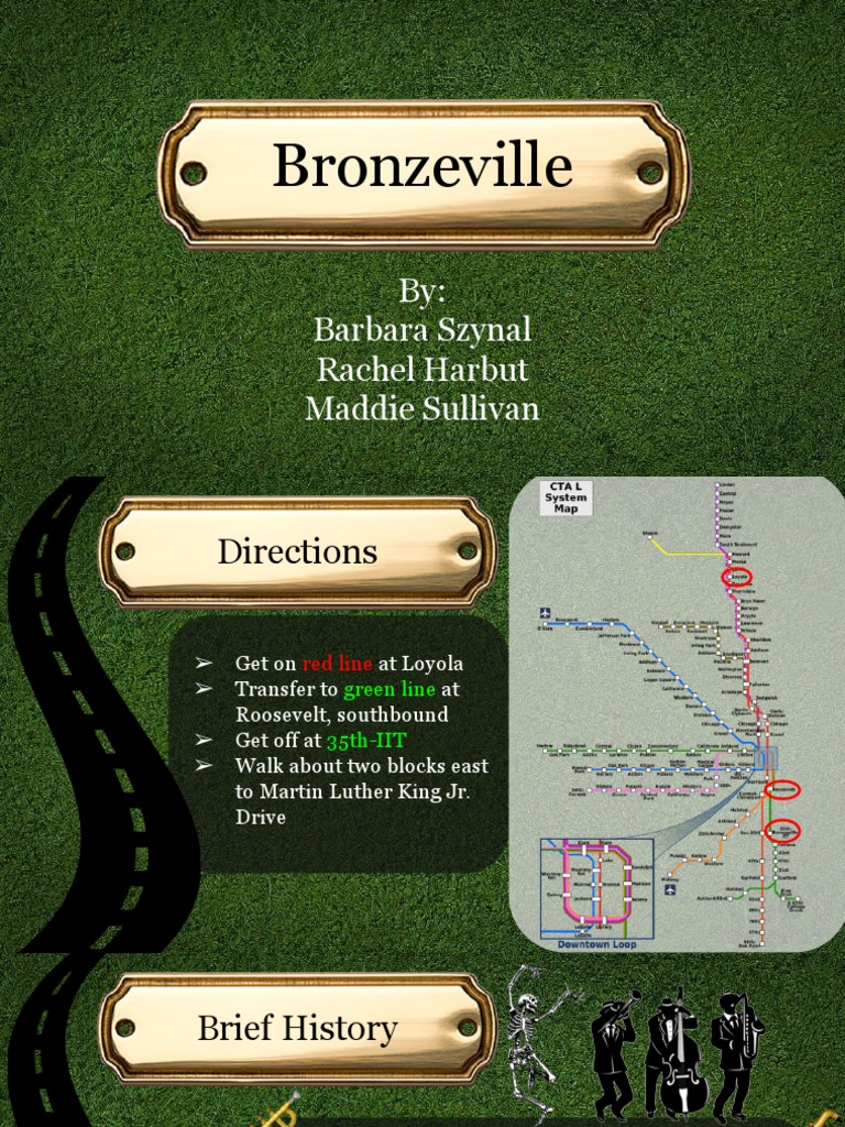 Bronzeville PDF Jazz Entertainment (General)