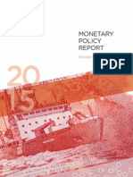 Monetary Policy Report October 2015 