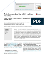 Testosterone and Cortisol Jointly Modulate Risk-Taking