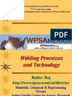 Welding Process and Technology