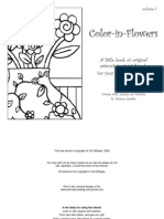 Flowers Coloring Book.1