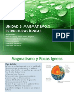 Magmatismo y Estructuras Ígneas