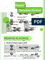 Reaksi-reaksi Senyawa Karbon