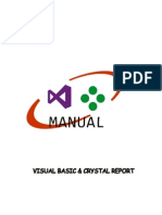 Manual de Instalación y Manipulación de Visual Basic y Crystal Report