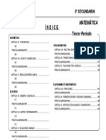 CARATULA Indice III Periodo Matemática