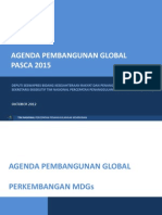 Agenda Pembangunan Global Pasca 2015