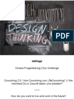 Design Thinking Einführungsveranstaltung WiSe 15/16
