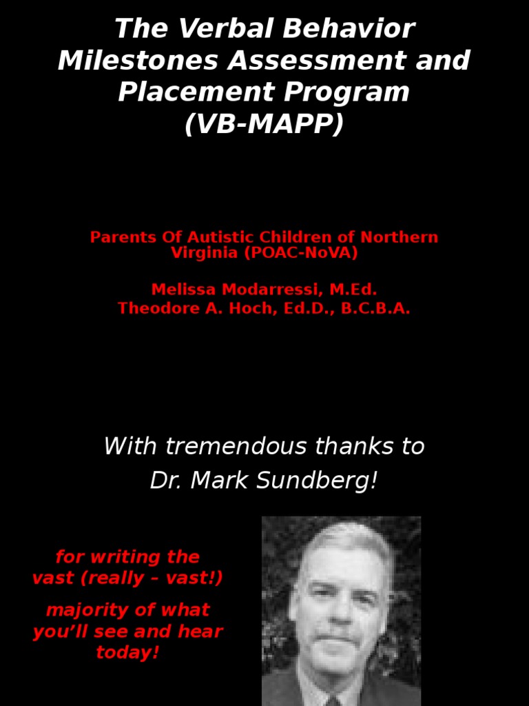 VB-MAPP Overview and Transition Skills | PDF | Reinforcement | Behaviorism