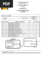 Ficha de Inscrição Individual EXPO-AVES 2015 - 1