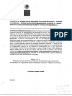 Proy-Nom-186-Scfi-2012 Bebidas Alcoholicas-Bebidas Alcoholicas Elaboradas A Partir de Agave-Especificaciones, Métodos de Prueba e Información Comercial 15 Mayo 2012 PDF