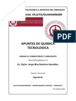 Apuntes - Unidad III Combustibles y Lubricantes - Quimica Tecnologica