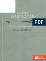 Camino de Campo - Martin Heidegger PDF