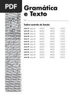 Gramática e Texto - Atividades Com Gabarito