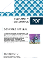 Tsunamis y Terremotos