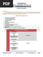 Basic Computer Training | PDF | Computer Data Storage | Operating System