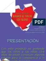 proyectopedaggicosubamosaltrendelosvalores-120919113207-phpapp02