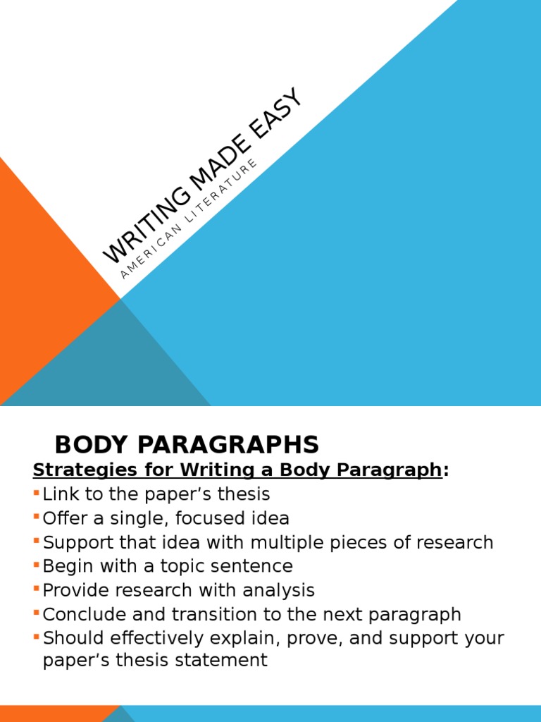 Example of essay with introduction, body and conclusion picture