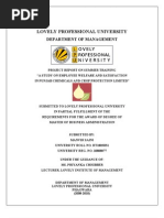 Download Employee Welfare and Satisfaction in Punjab Chemicals by Raj_59057 SN28632245 doc pdf