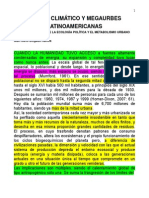 Cambio Climaìtico y Megaurbes Latinoamericanas