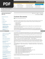 Customs Documents