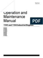 Operation and Mantenance Manual Perkins 1103 and 1104c Engines Systems 