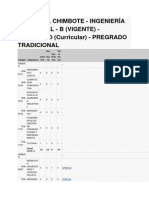 Malla Curricular Ing. Industrial